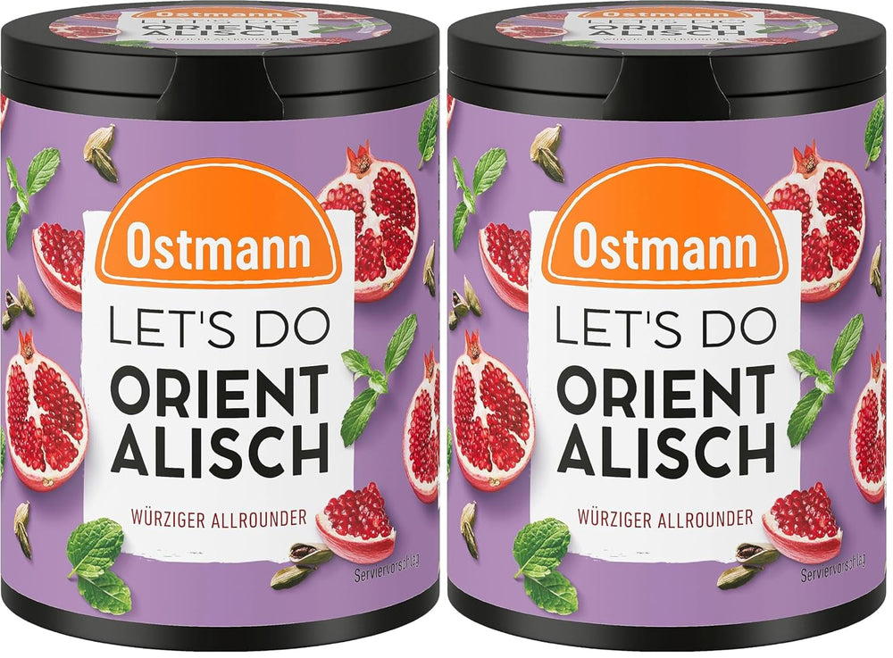 Ostmann Gewürze - Let's Do Fisch Allrounder | Gewürzsalz für Bratfisch, Flammlachs und Meeresfrüchte | Würziger Allrounder mit Senf, Zitrone und Dill | 85 g in recyclebarer Metalldose