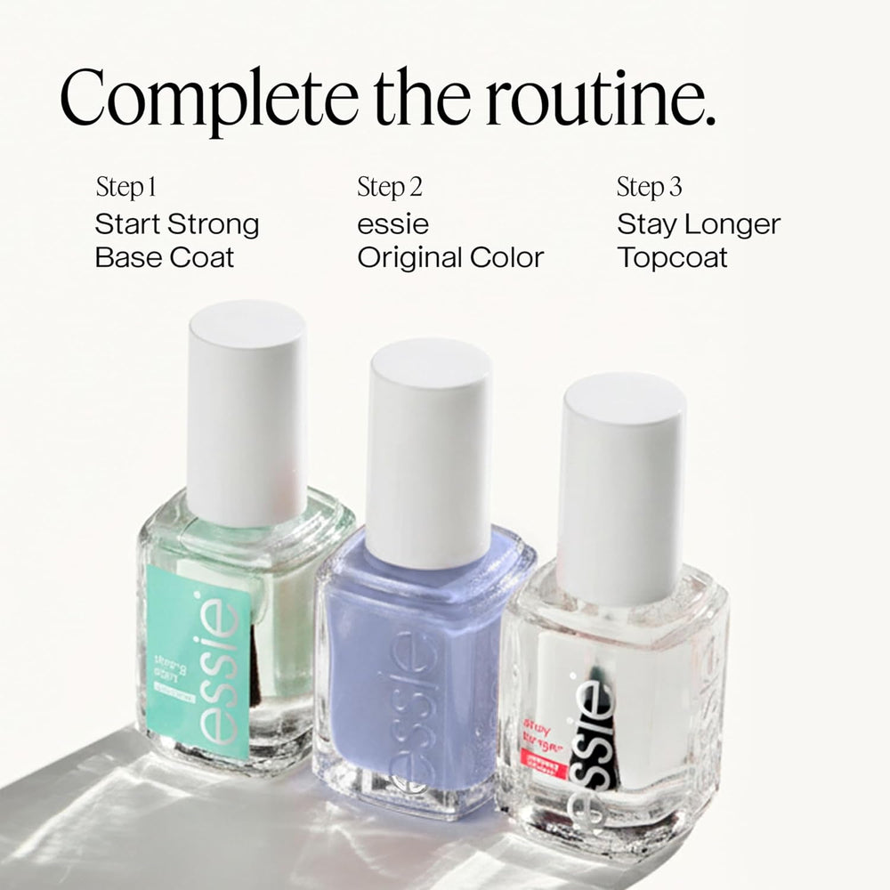 Oja Essie pentru unghii intens colorate, nr. 92 albastru Aruba, albastru, 13,5 ml