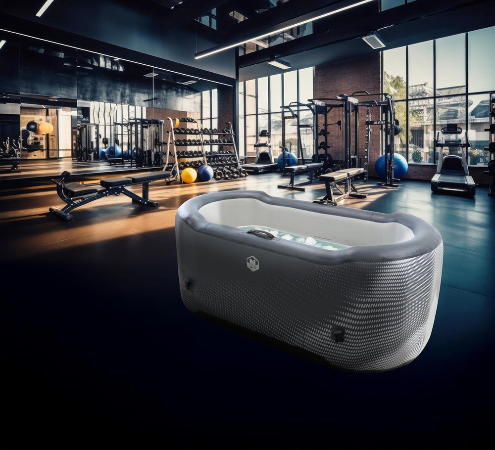 N NETSPA - SP-JRV300 – ICEBATH NETSPA JARVI Dropstitch: Kältetherapie Neue Generation – 170 x 92 x 67 cm – 1 Person – 300 l