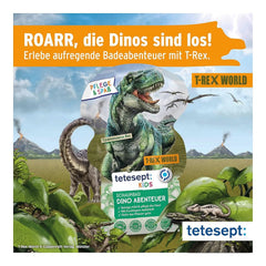 Tetesept Kids Dino - aditiv de baie pentru copii, spuma, coloreaza apa in verde, 40 ml Naty Shop