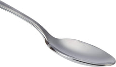 Lingură de cafea din oțel inoxidabil, design cu margini rotunde, pachet de 12, argintiu Bucatarie Naty Shop