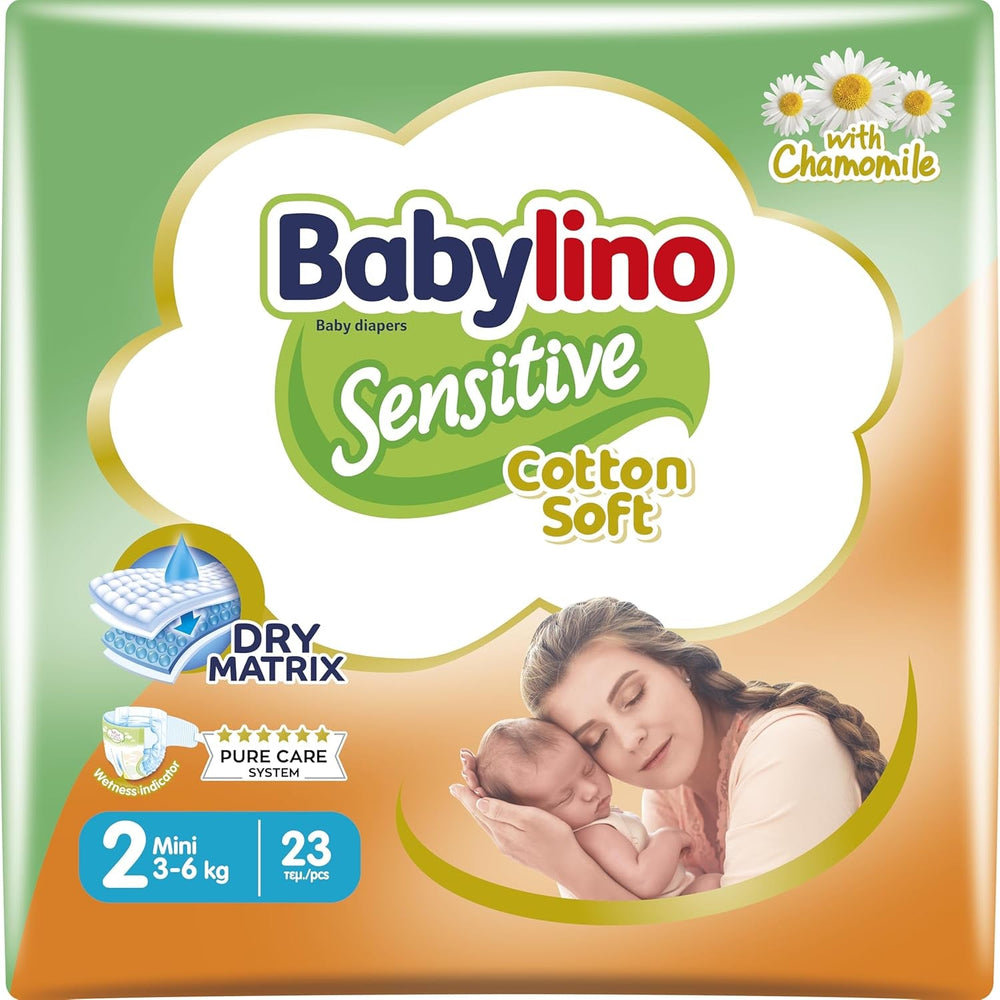 Scutece pentru bebeluși sensibili, mărimea 7, extra large plus (+15 kg), 14 bucăți