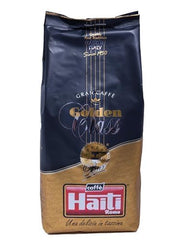 Boabe de cafea Caffè Haiti Roma Gran Caffè Golden Class în pachete de 1 kg. Prăjire artizanală italiană și amestec de calitate.