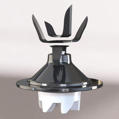 Cecotec Mixer Glas Power Schwarz Titan 1000 INOX. 1000 W, Edelstahlgehäuse, 6-Blatt-Blatt Mit Schwarzer Titanbeschichtung, 1,5-L-Glaskrug, 5 Geschwindigkeiten [Energieeffizienzklasse a +] Bucatarie Naty Shop