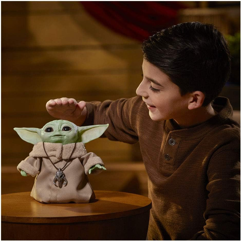 Star Wars Hasbro Gaming the Child Electronic Edition cu peste 25 de combinații de sunet și mișcare, jucăria Mandalorian Action figures Naty Shop