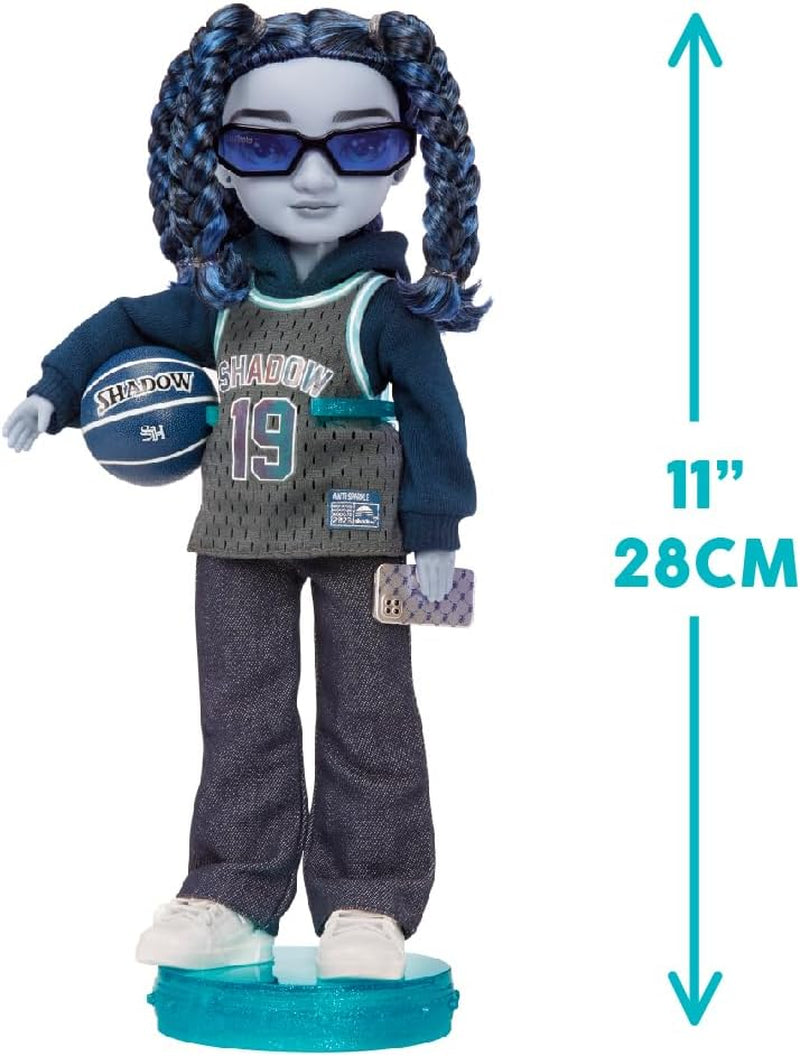 Rainbow High Shadow High Serie 3 - Oliver Ocean - Blaue Modepuppe - Junge - Modisches Outfit und mehr als 10 Bunte Spielaccessoires - Ideal für Kinder von 4-12 Jahren und Sammler