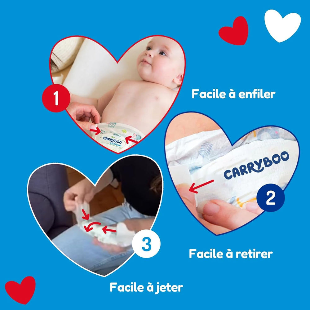 - Windeln Größe 4 (7-18 kg) – gesund und extrem saugfähig – 12 Stunden auslaufsicher – ohne unerwünschte Substanzen – hergestellt in Frankreich – erschwinglicher Preis – 132 Einwegwindeln