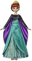 Disney Die Eiskönigin 2 – Puppe Disney Anna Singende (Französisch) im Outfit von Königin – 27 cm