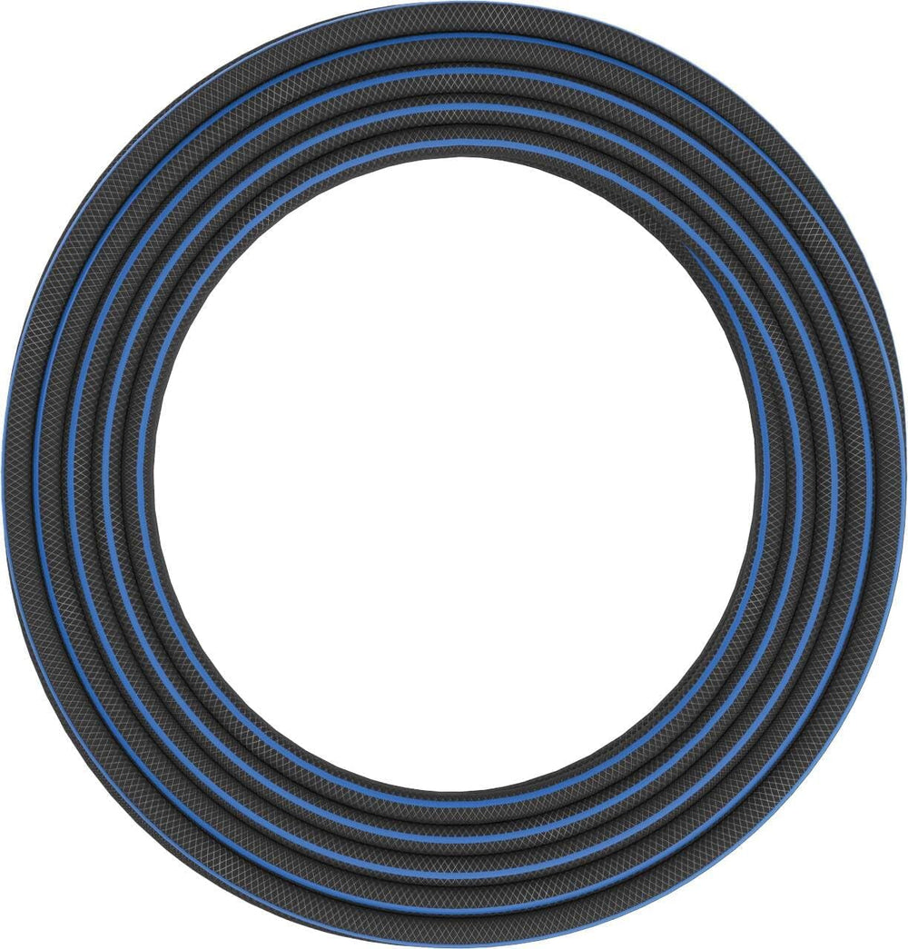 Furtun de grădină Fiskars S, seria X, furtun de apă pentru udare manuală, 13 mm (1/2"), lungime: 15 m, racord universal, protecție UV, protecție la îngheț, rezistent la răsucire, albastru, 1076044