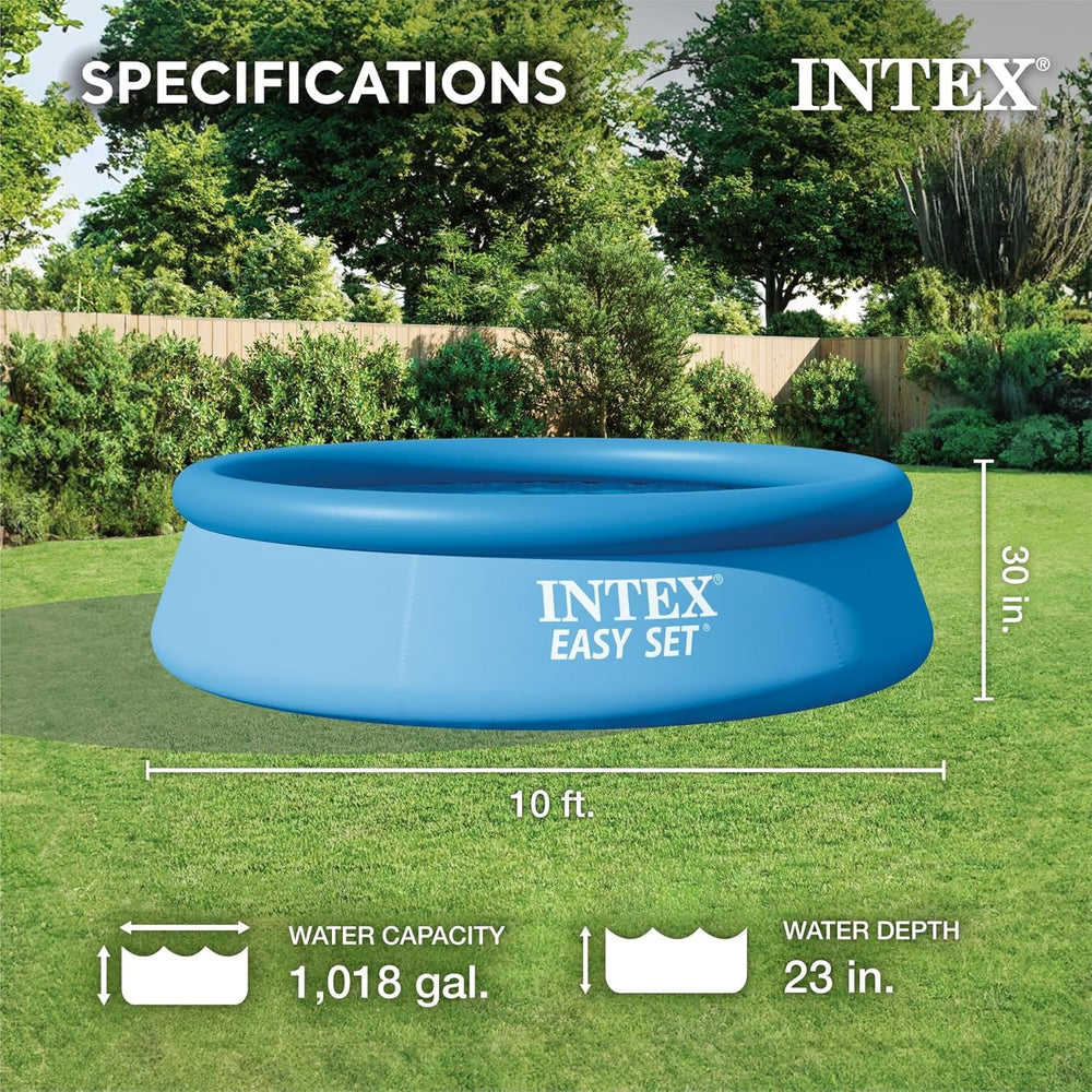 Piscină supraterană Intex Easy Set, 305 x 76 cm, albastră, 28120NP