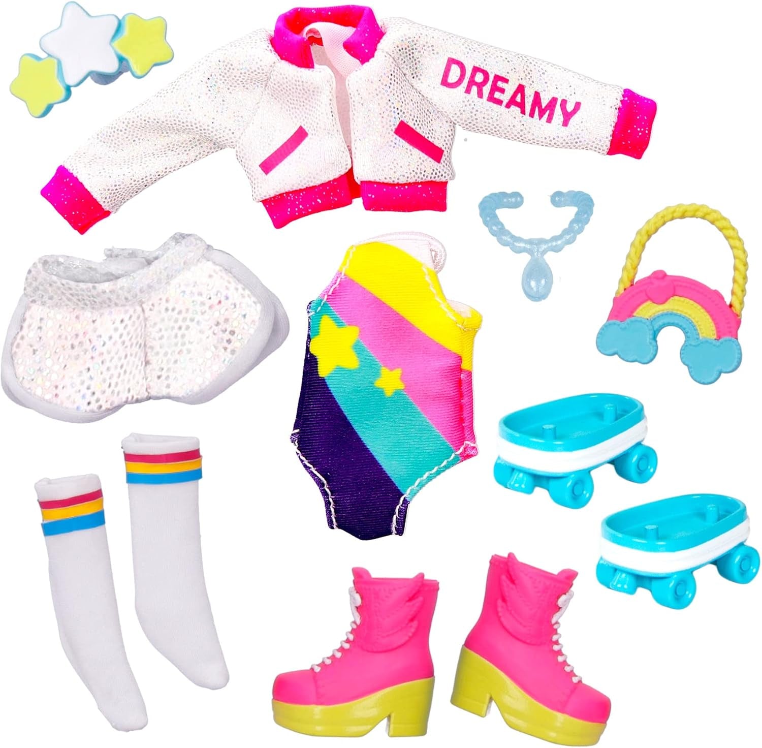 BFF by Tränenbabys Dreamy & Rym Deluxe-Set, enthält die Exklusive bewegliche Puppe Dreamy und Sein Einhorn Rym - Optimales Geschenk für Jungen und Mädchen ab 5 Jahren