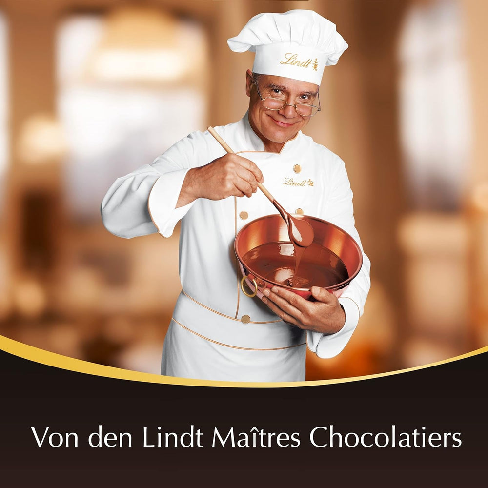 Bile de ciocolată Lindor 70% cacao extra neagră | Pungă de 137 g | Aprox. 10 bile de ciocolată neagră fină cu umplutură care se topește în gură | Cadou de ciocolată | Cadou de ciocolată