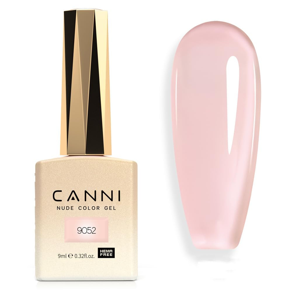 Ojă gel CANNI, semipermanentă, violet închis, ojă, gel UV, se detașează prin înmuiere, manichiură