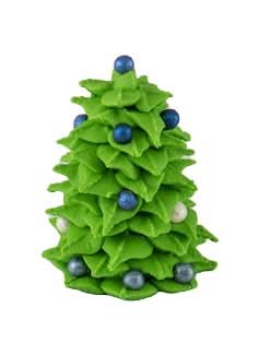 Decoratiune comestibila din zahar, Brad de Craciun Nati Shop
