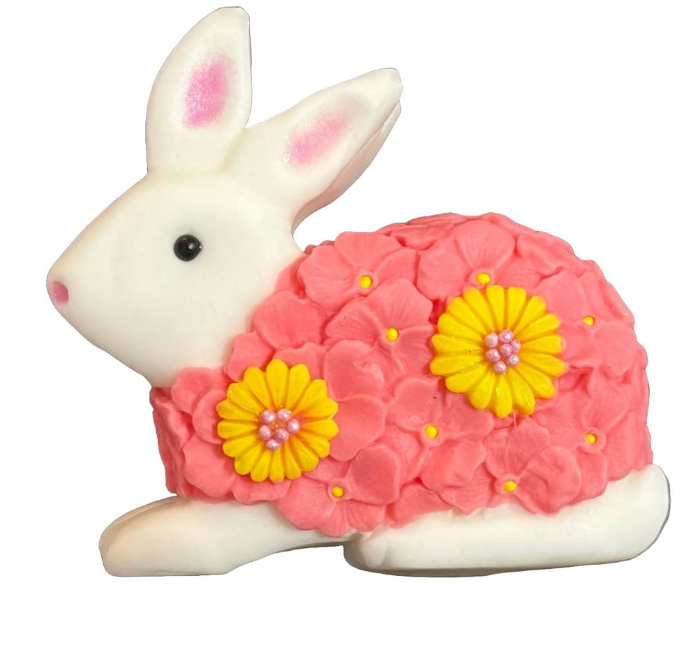 Decoratiune comestibila din zahar, iepuras Decoratiuni din Pasta de Zahar Nati Shop
