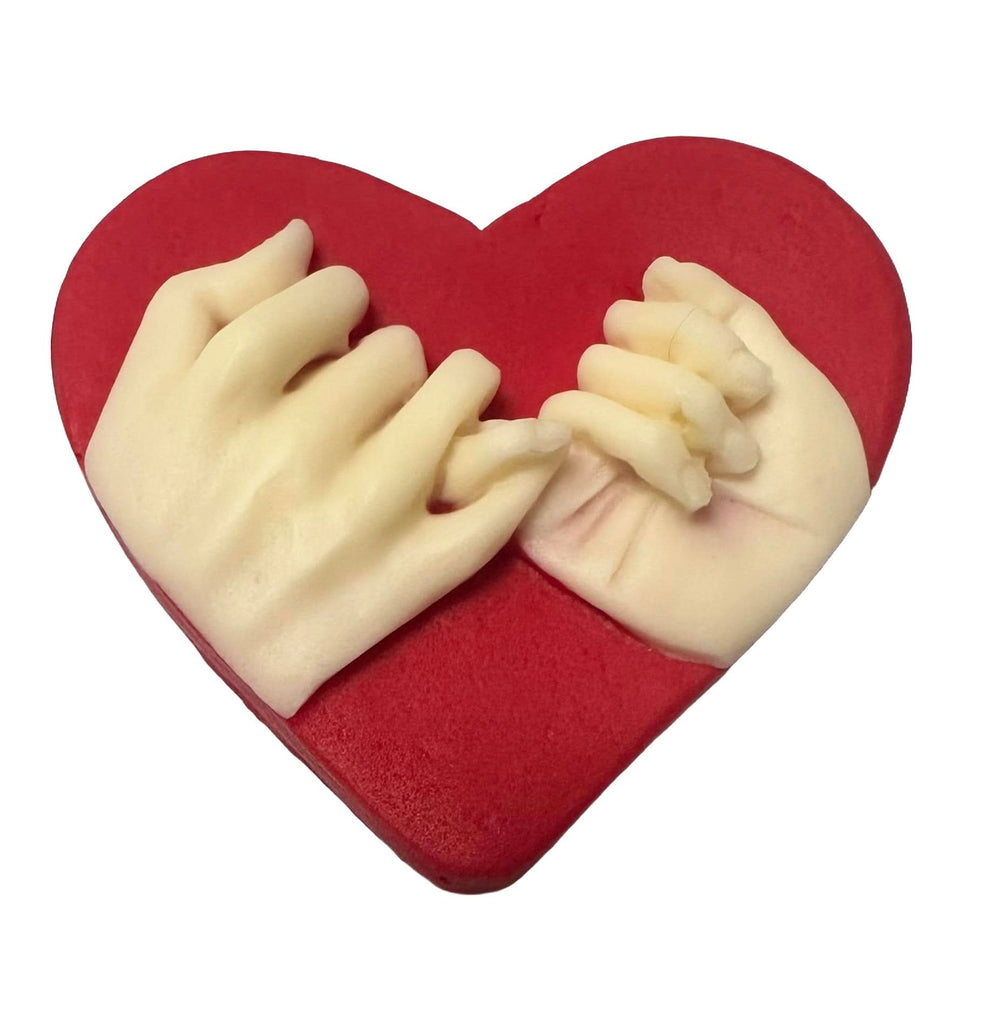 Decoratiune comestibila din zahar, LOVE Decoratiuni din Pasta de Zahar Nati Shop