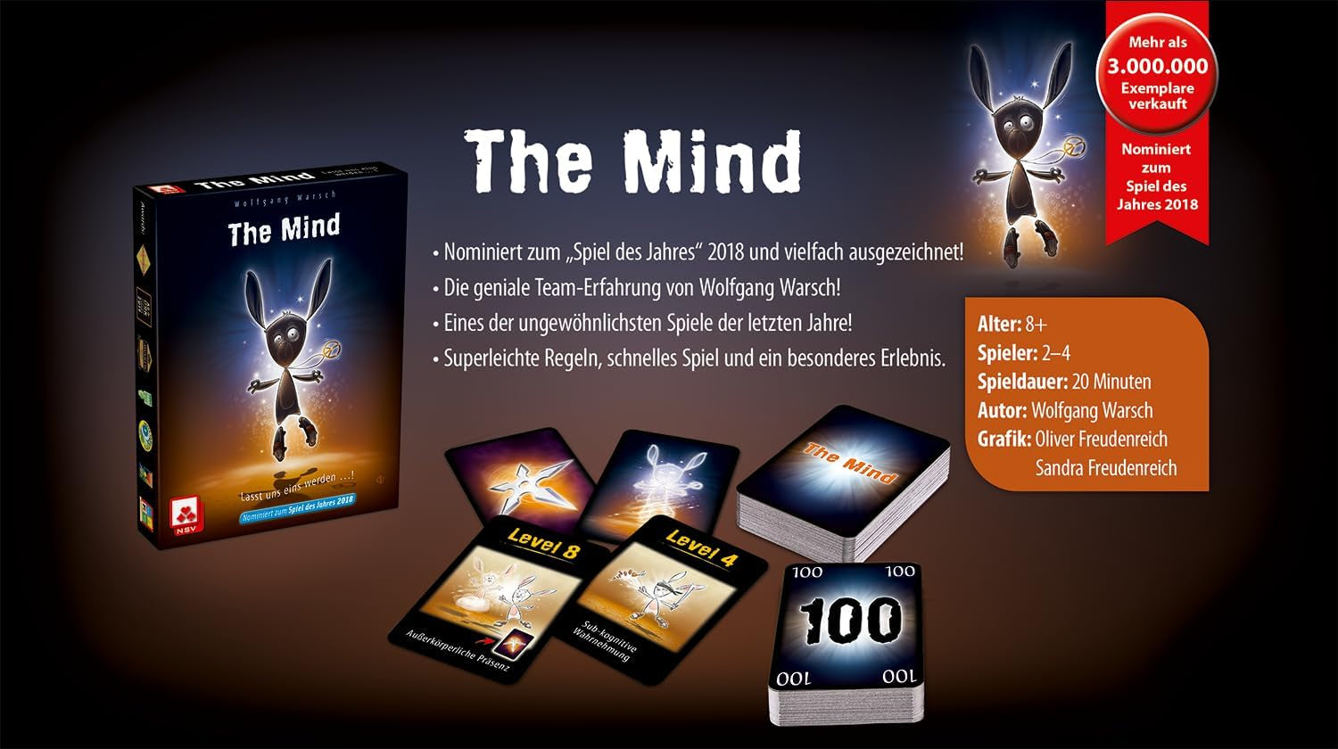 NSV - 4059 - THE MIND - Joc de cărți
