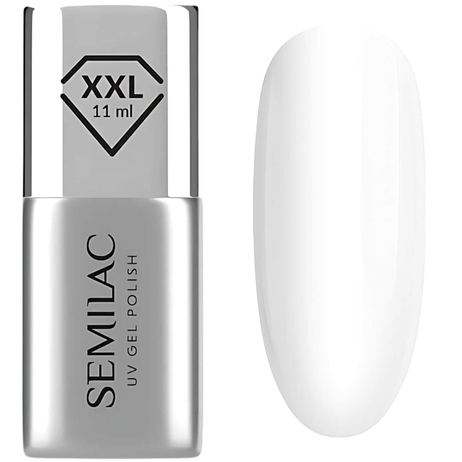 Lac de unghii Semilac Top Coat 7 ml, inovator, UV/LED, pentru ojă hibridă, finisaj lucios, protejează, transparent