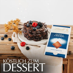 Lindt EXCELLENCE Ciocolată cu lapte extra cremoasă | Baton 100g | Ciocolată cu lapte fină, premium, cu o aromă cremoasă și lăptoasă | Aromă intensă și persistentă | Cadou de ciocolată