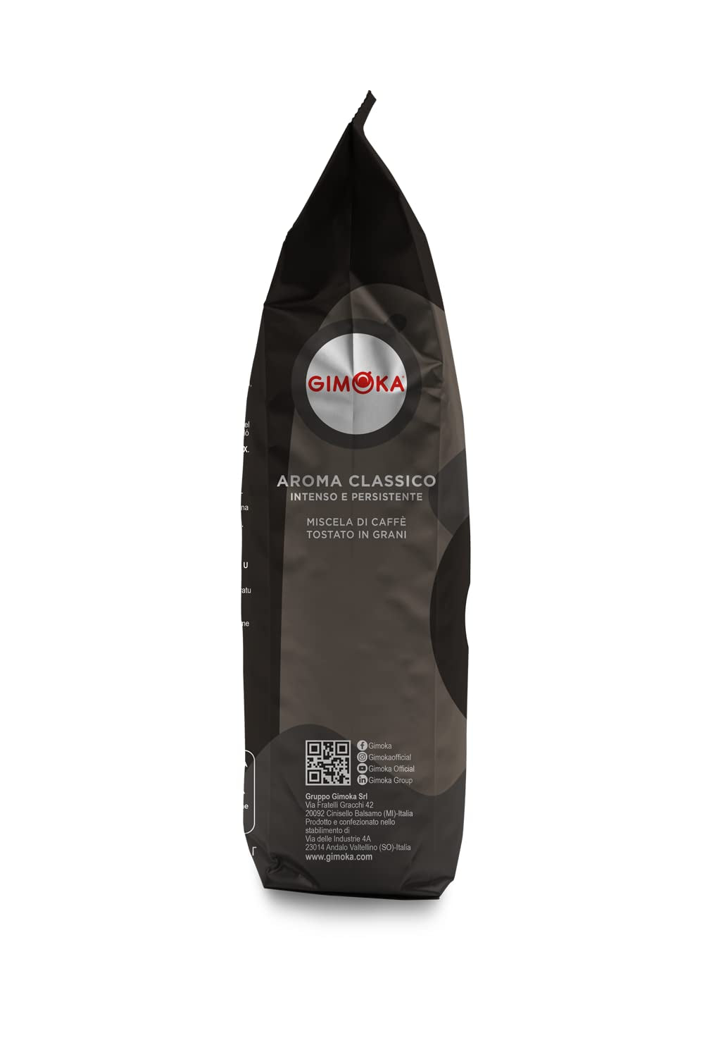 Gimoka – Kaffeebohnen – 1 kg – Classico Mischung – Intensität 10 – hergestellt in Italien – 1kg Packung