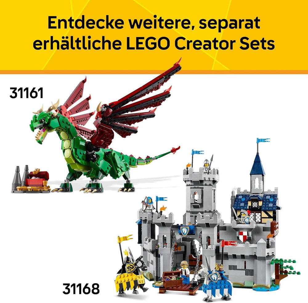 LEGO Creator Geisterhaus - 3-in-1 Spielzeug mit Haus - Bauset umbaubar in Schiff oder Zug - Mit 5 gruseligen Minifiguren - Cooles Halloweengeschenk für Jungen und Mädchen ab 9 Jahren - 31167