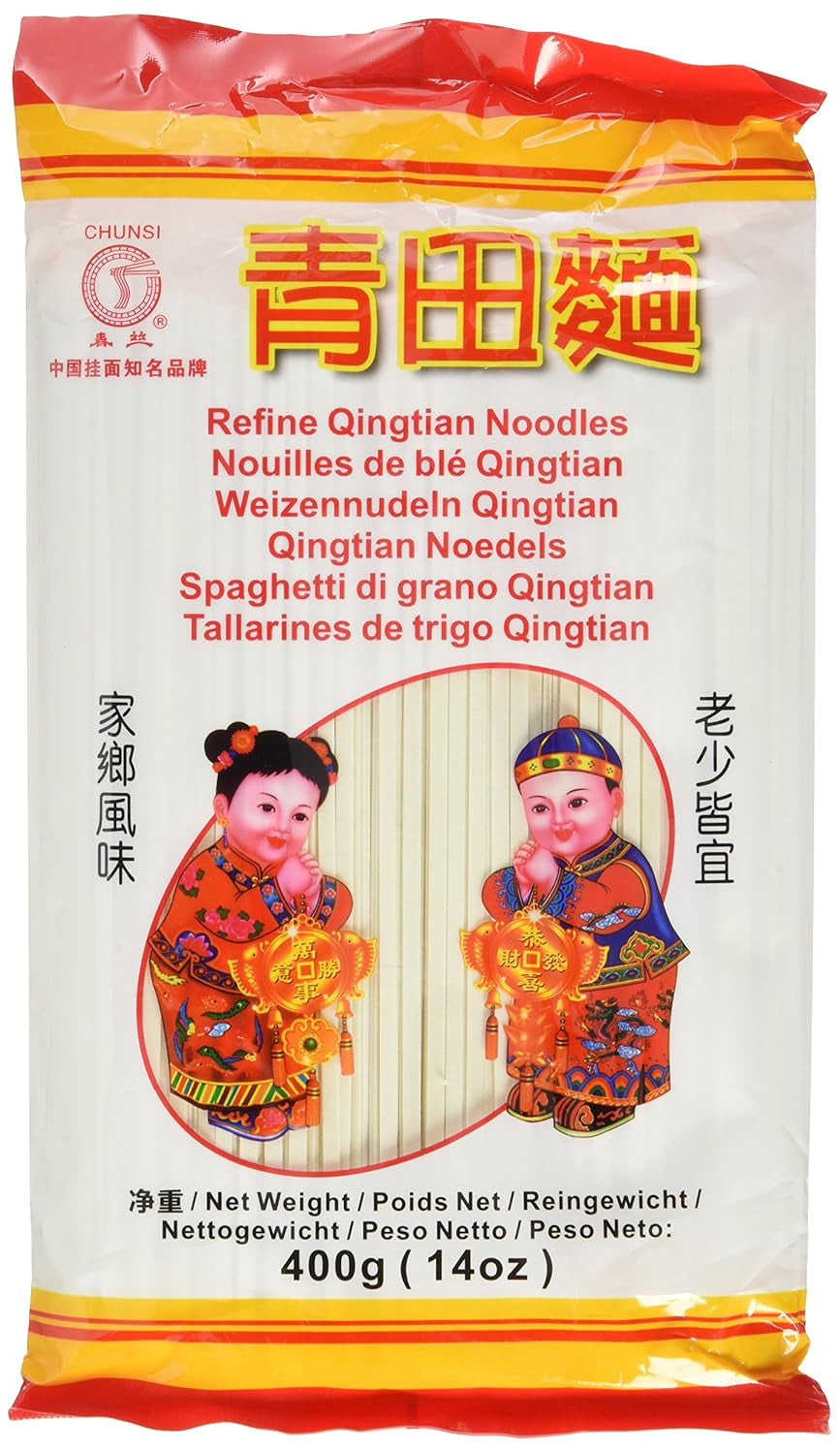 Tăiței de grâu (Qingtian), pachet de 6 (6 pachete x 400g)