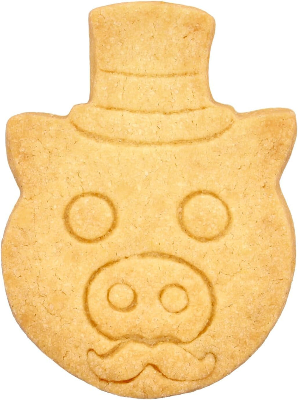 Birkmann, formă de biscuiți purceluș cu joben, oțel inoxidabil, 2,5×6×8 cm