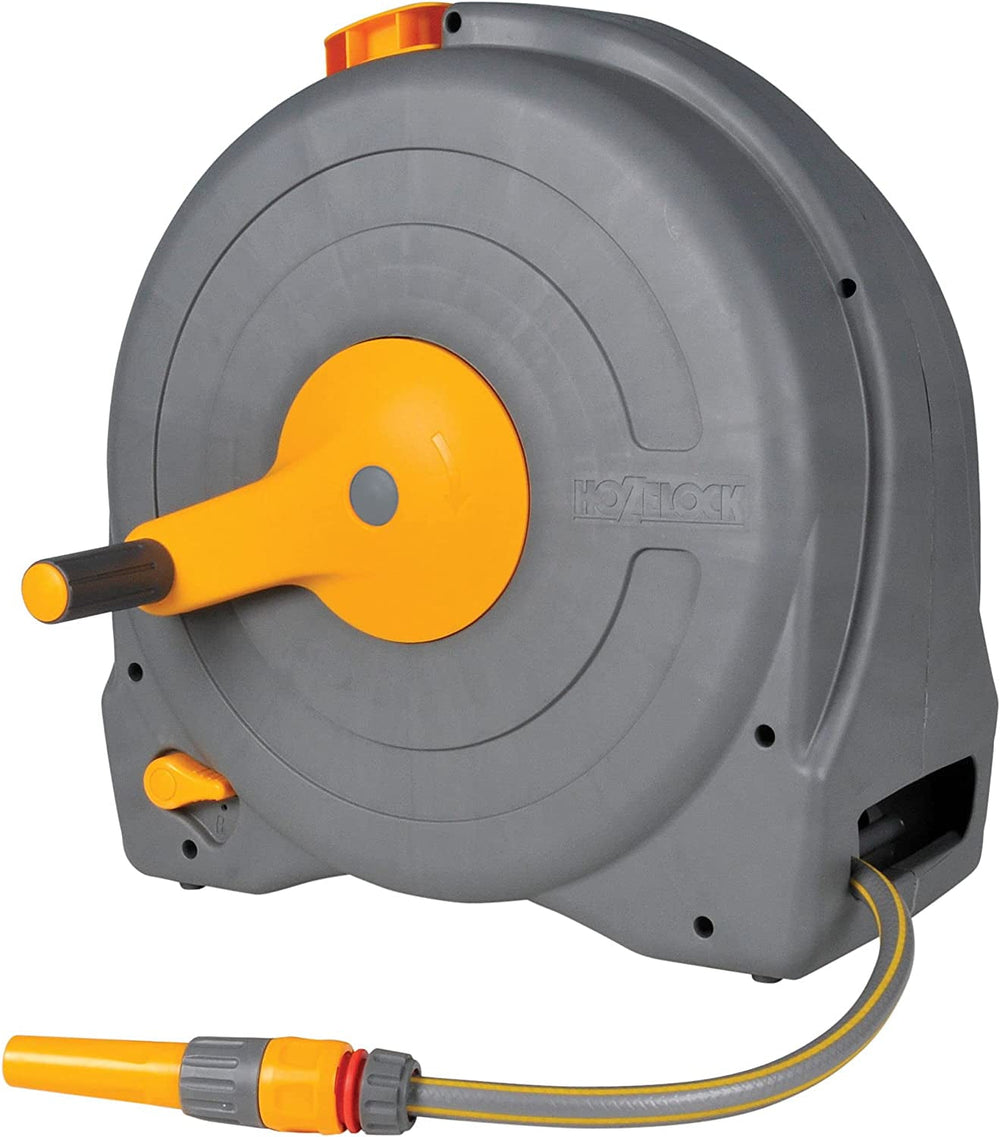 Cutie de furtun Hozelock Fast Reel pentru montare pe perete cu furtun de 40 m