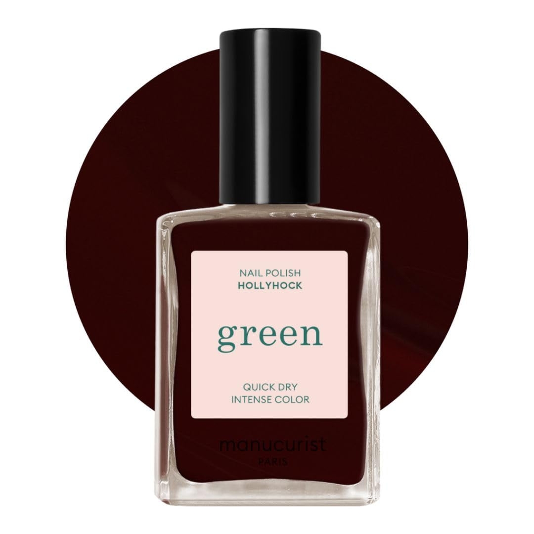 Manucurist Green - Oja Rosy Beige Shell Beige - Oja cu Uscare Rapidă - DIY Nails - Vegană 12-Free - Pe Bază de Plante - Oja - Fabricată în Franța