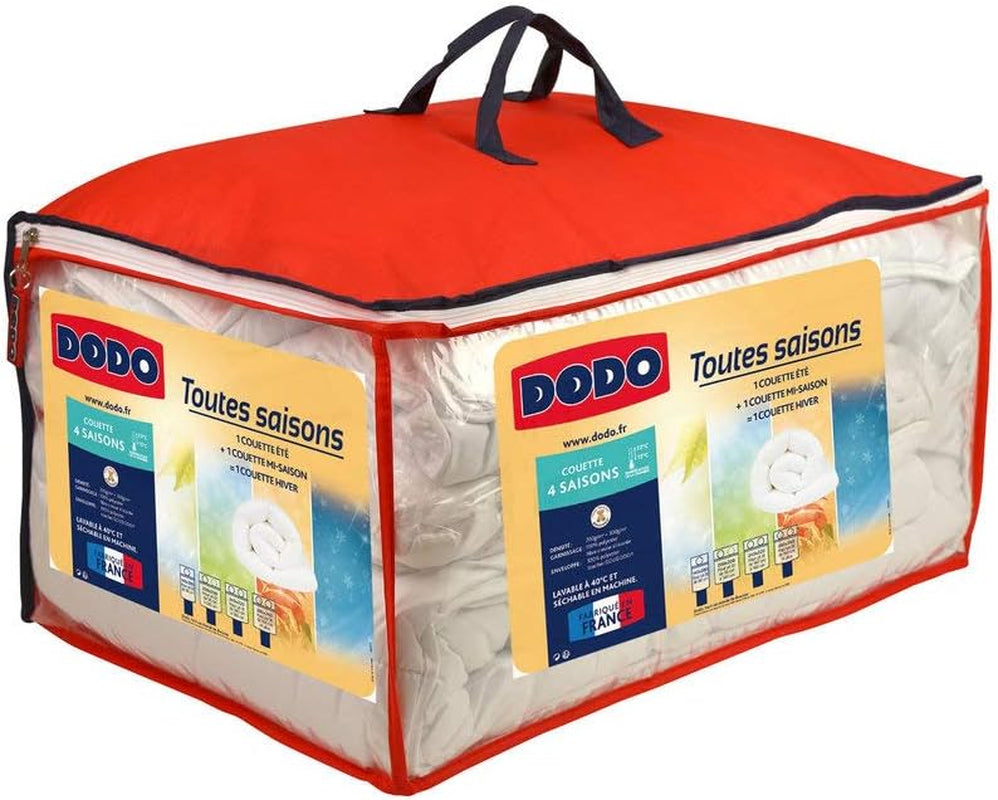 DODO 25665 Pentru 4 anotimpuri Cuvertură 140 X 200 Cm Poliester Alb Plapumi si pilote Naty Shop 200 X 200 Cm