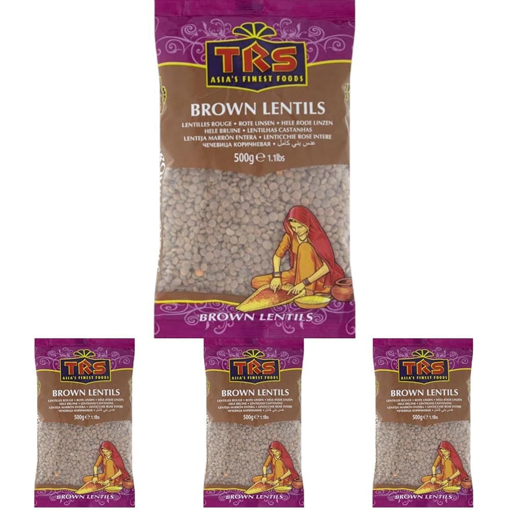 TRS - Linte brună întreagă - (1 x 500g)