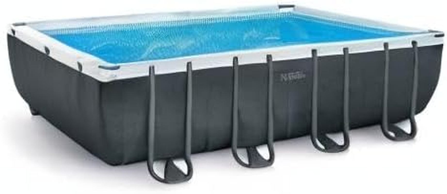 Set cadru piscină Ultra Quadra, 549 x 274 x 132 cm, XTR 26356 și cadă pentru picioare - Accesorii piscină - Cadă pentru picioare piscină - 45,72 x 8,89 x 55,88 cm