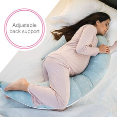 Nuvita 7100 Dreamwizard, Perna de alăptare, multifuncțională 12 în 1 cu suport lombar reglabil Accesorii Hrana si Alaptare Bebe Naty Shop