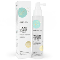 Spray tonic pentru păr cu ulei de rozmarin 100ml - Spray cu ulei de rozmarin accelerează în mod natural creșterea părului - remediu pentru creșterea părului la femei și bărbați - ser pentru căderea părului - ulei de rozmarin pentru păr de Cosphera Ingrijirea parului Naty Shop Titlu implicit