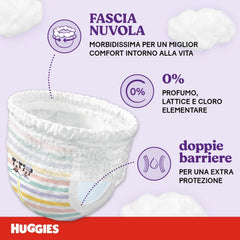 Scutece Huggies Ultra Comfort, mărimea 5 (12-17 kg), pachet de 56