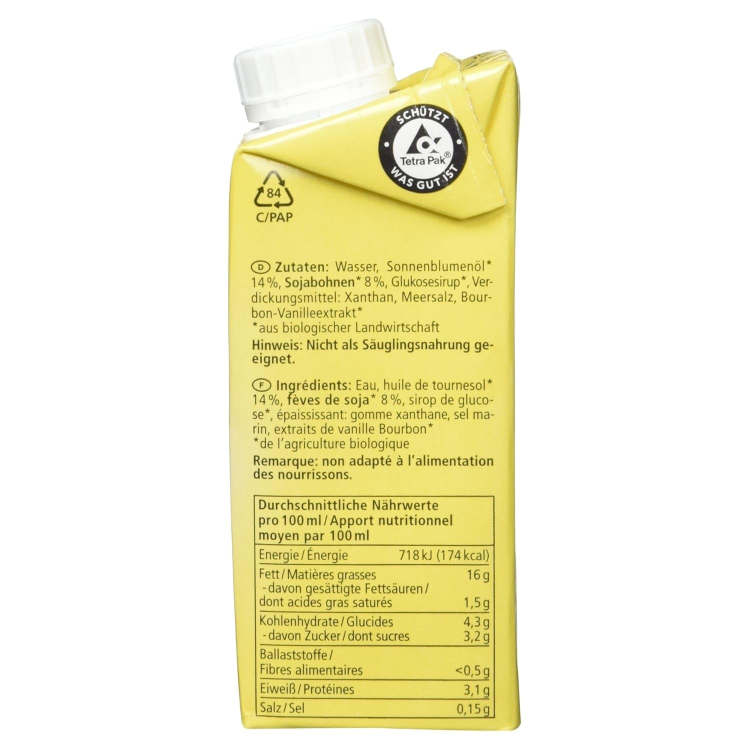 Bio Sojacreme Cuisine, 200 ml