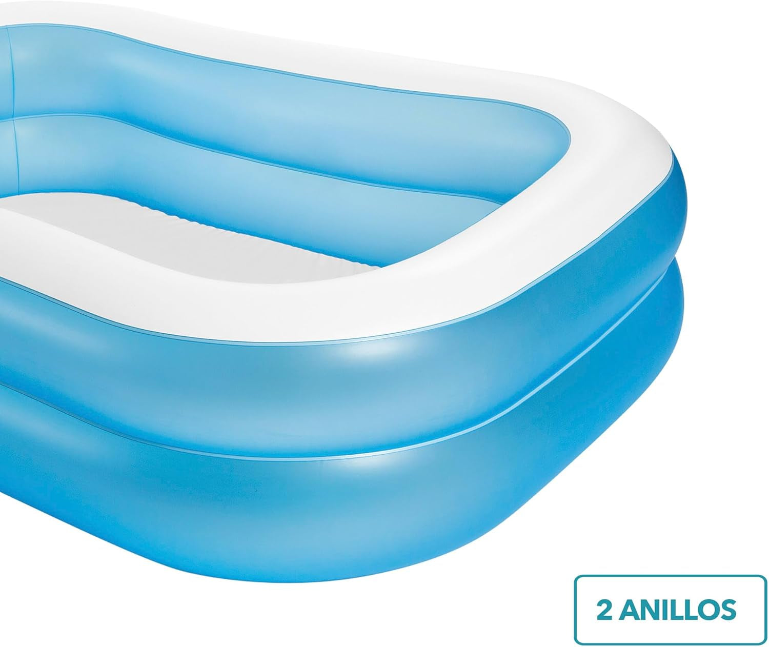 Piscină familială Intex Swim Center, umflată, dimensiuni: 203 cm x 152 cm x 48 cm (57180NP)