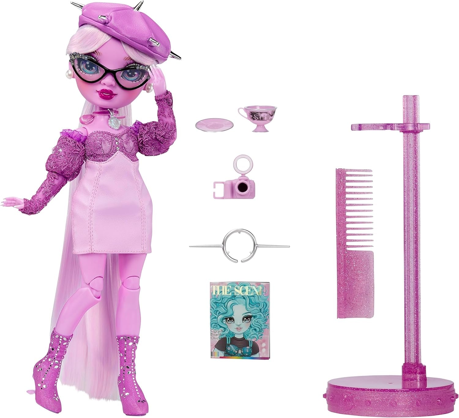 Rainbow High Shadow High F23 Fashion Doll-Purple