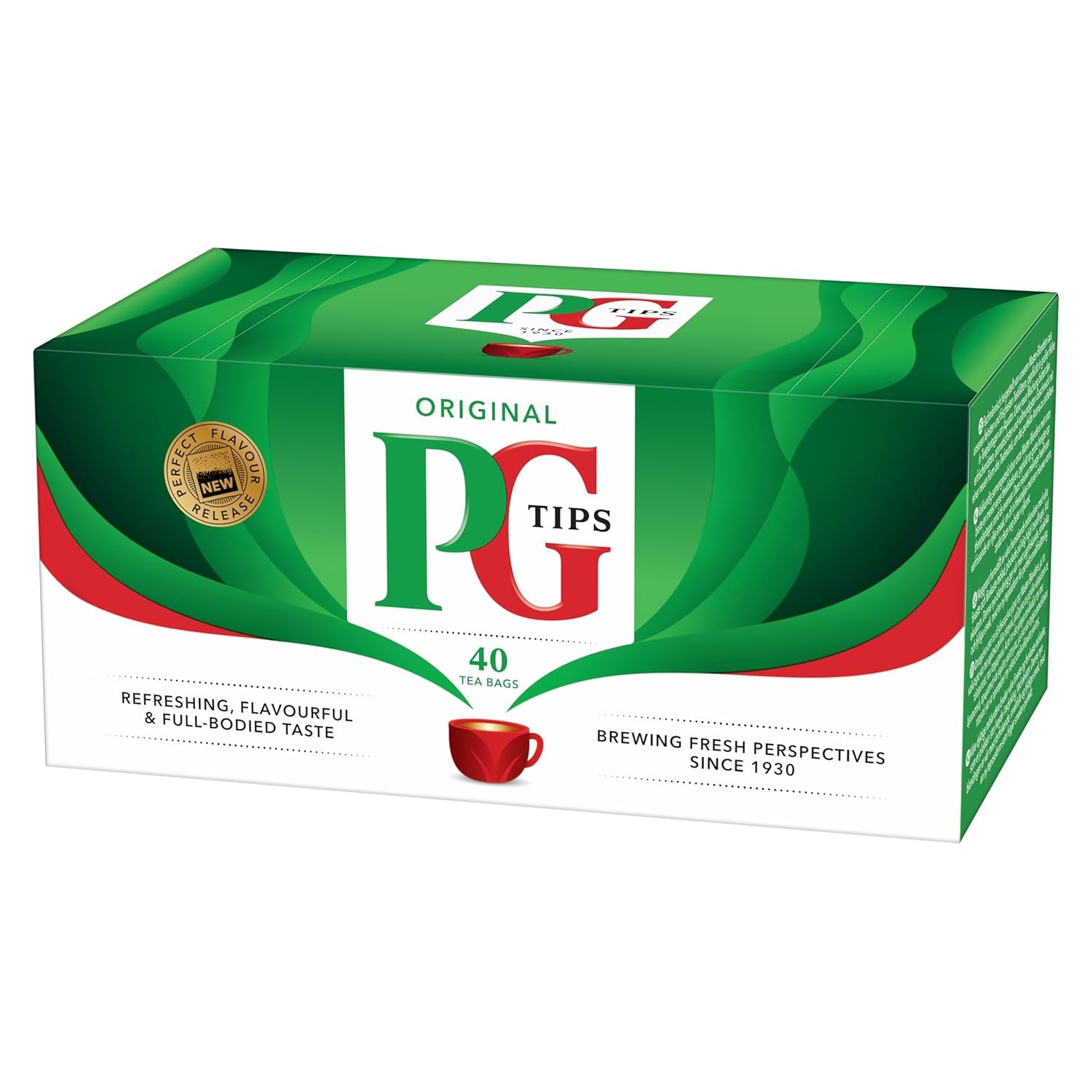 Pliculețe de ceai, original, ceai negru, cu cele mai fine și proaspete frunze de ceai, pentru consumul zilnic, pachet de 12 x 40 pliculețe, 480 pliculețe de ceai negru