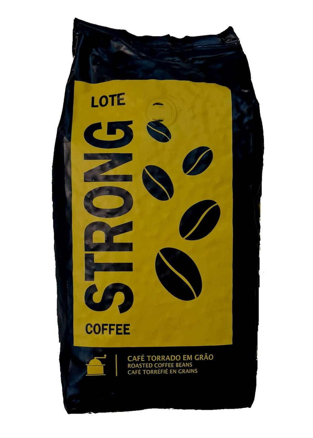 Cafea portugheză tare, boabe întregi, cafea măcinată, boabe întregi de cafea, 1 kg