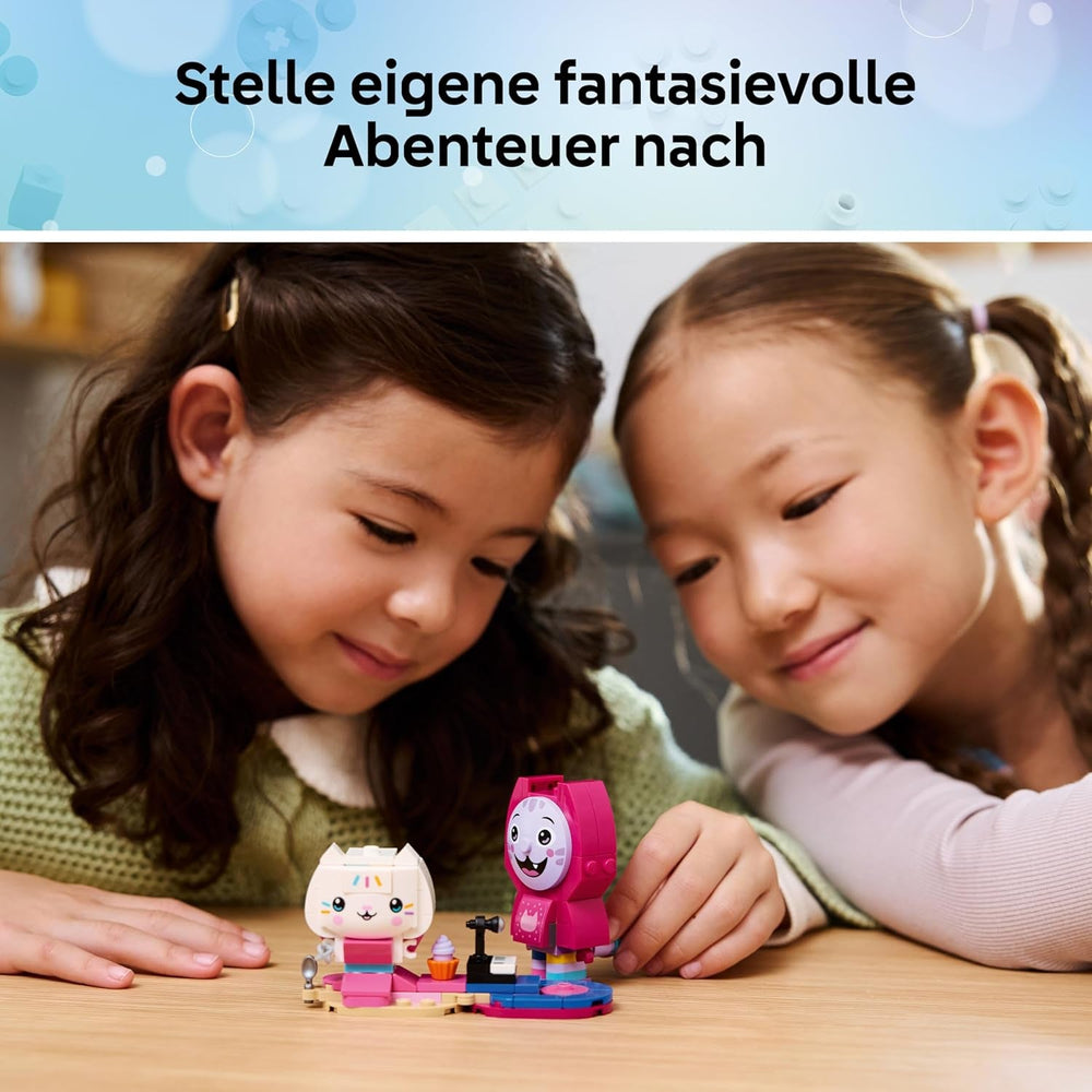 LEGO Gabbys Puppenhaus Gabbys Katzenfreunde - Spielzeug mit 6 Tierfiguren inkl. Meerkätzchen und Kitty Fairy - Ständer zum Ausstellen - Geschenk für Mädchen ab 6 Jahren - 11215