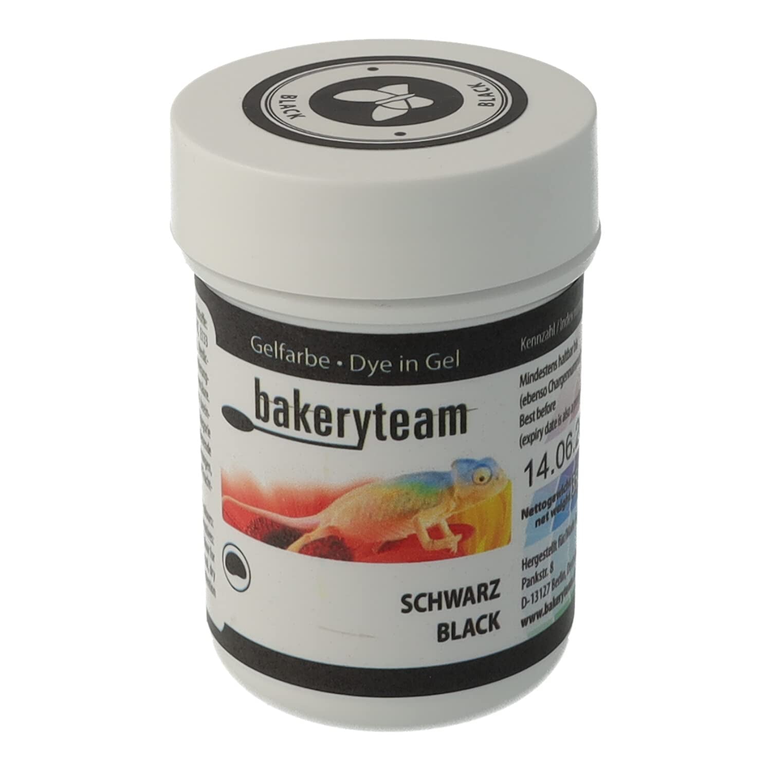 Gel colorant alimentar Bakeryteam pentru glazură, culoare galben deschis, 35 g