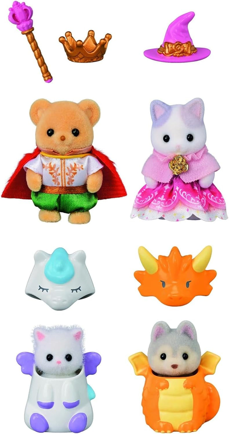 Sylvanian Families 5842 Set Prieteni Fantasy pentru Bebeluși, Set de Joacă cu Figurine de Animale, Jucărie pentru Copii de la 3 Ani în sus
