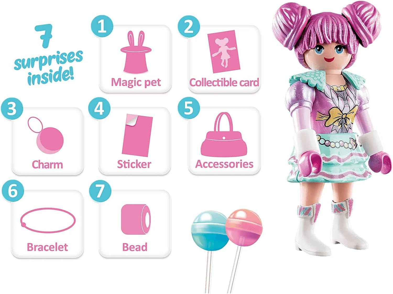 PLAYMOBIL 70385 Rosalee mit Bonbon-Anhänger
