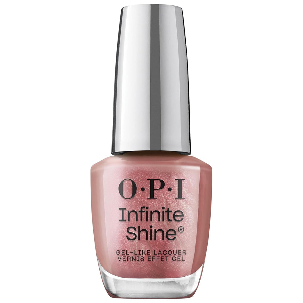 OPI Infinite Shine Pink Tones – Tehnologie gel pre-întărită fără lampă UV – Până la 11 zile de rezistență – Oja vegană de lungă durată – 15 ml