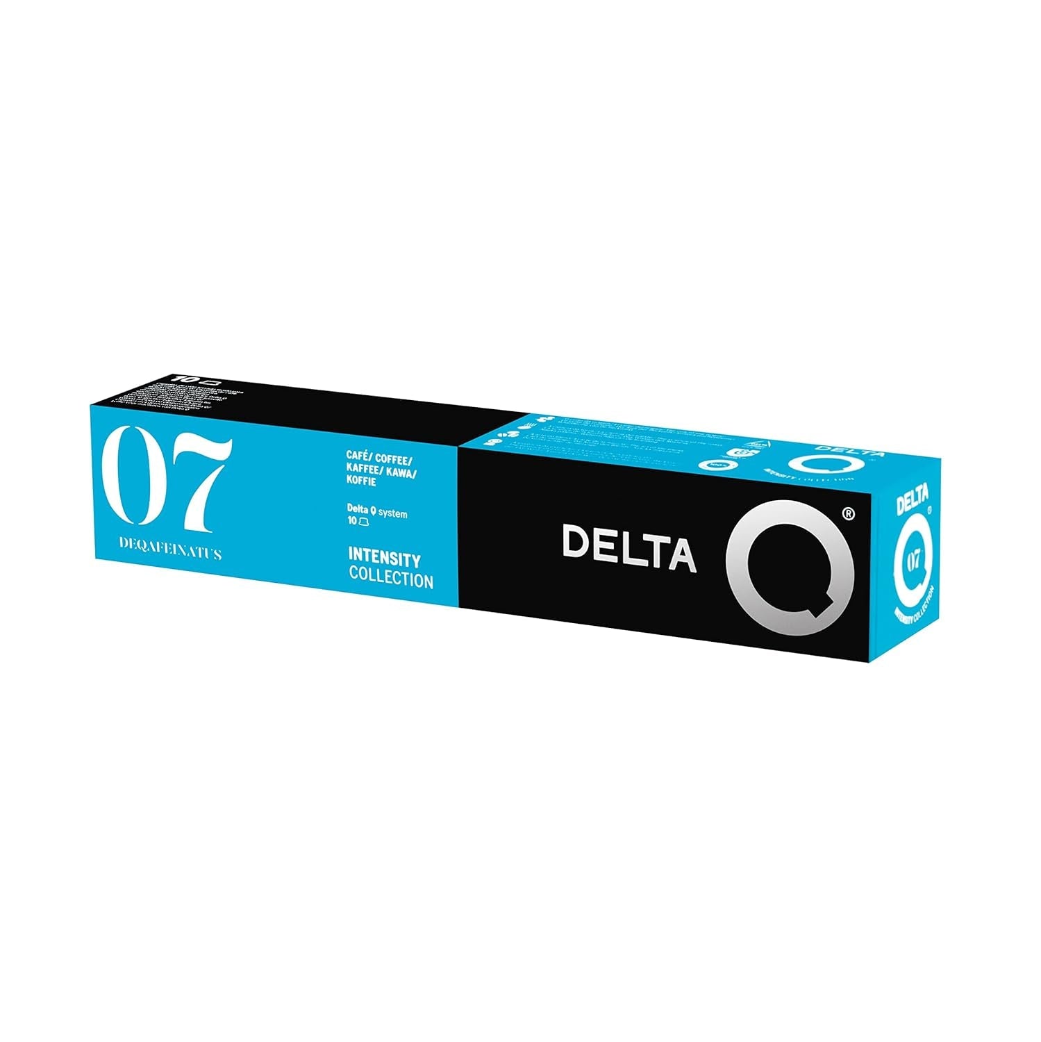 Agribéria Delta Q Decafeinatus Nr. 1, 55 g, 10 Stück