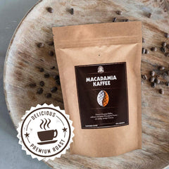 Cafea Henry's Macadamia 1000g - cafeaua noastră gourmet rafinată cu cele mai fine arome - prăjită artizanal - boabe de cafea premium