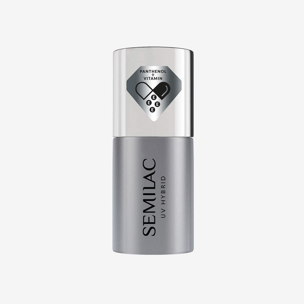 Bază de ojă UV Semilac Pure&Clean 7 ml – Bază hibridă autonivelantă pentru unghii sensibile
