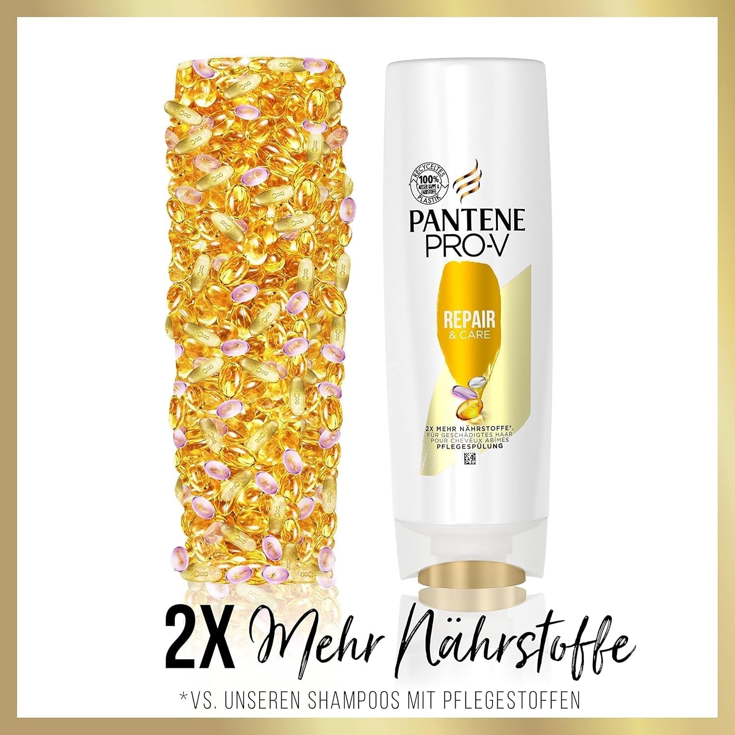 Balsam Pantene Pro-V Repair And Care, regenerează părul din interior spre exterior Duș și baie Pantene