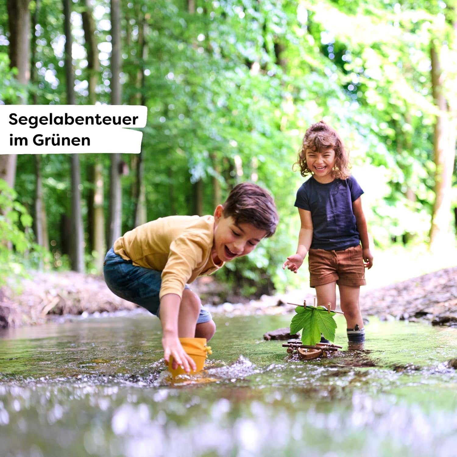 HABA Terra Kids Korkboot-Bausatz – DIY-Set zum Bauen & Gestalten eines schwimmfähigen Boots, mit Anleitung, ab 6 Jahren – 1304244001